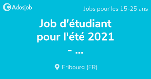 job fribourg étudiant