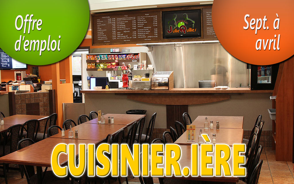 offre d emploi cuisinier