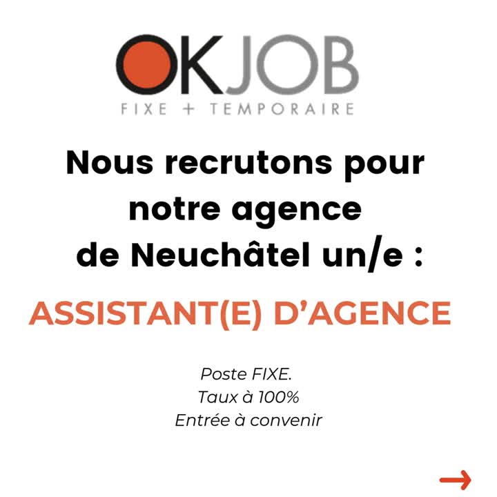 job d été neuchatel